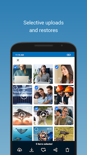 IDrive Photo Backup ekran görüntüsü
