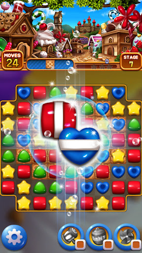 Sweet Cookies Kingdom_Match 3 ekran görüntüsü