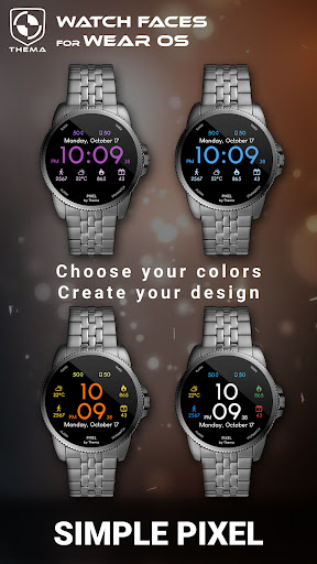 Simple Pixel Watch Face ekran görüntüsü