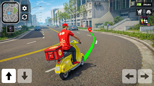 Rider Food Delivery Simulator ekran görüntüsü