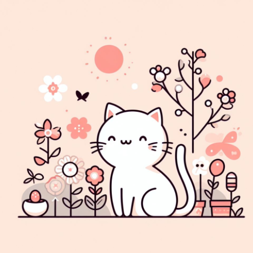 Spring Kitty Stickers