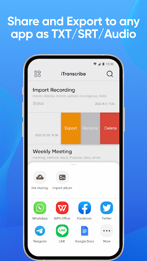 iTranscribe - Voice to Text ekran görüntüsü