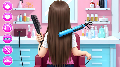 Hair Salon and Dress Up Girl ekran görüntüsü