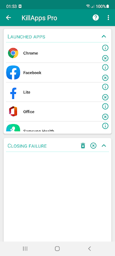Killapps - Close Running Apps ekran görüntüsü