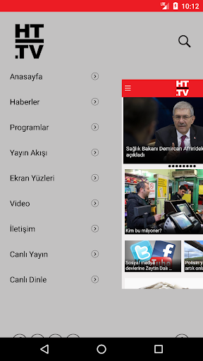Haberturk TV ekran görüntüsü