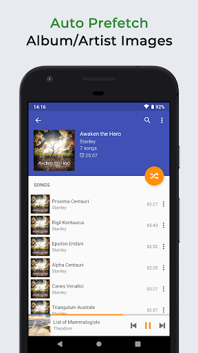 Omnia Müzik Çalar ekran görüntüsü