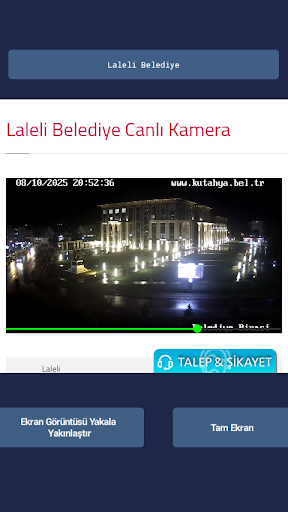 Kütahya Şehir Kameraları ekran görüntüsü