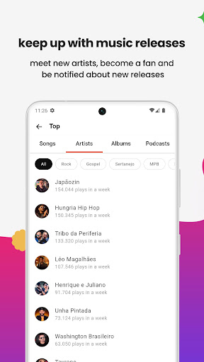 Palco MP3: Listen and download ekran görüntüsü