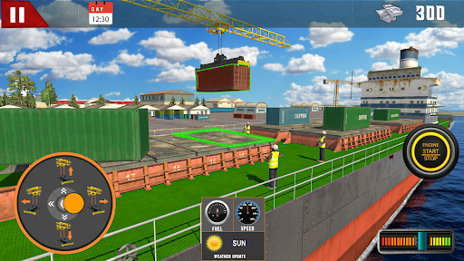 Cargo Seaport Ship Simulator ekran görüntüsü