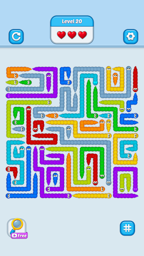 Wiggle Escape: Snake Puzzle ekran görüntüsü