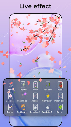 Flower Launcher, beauty themes ekran görüntüsü