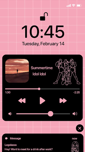 Wow Born Pink Theme, Icon Pack ekran görüntüsü