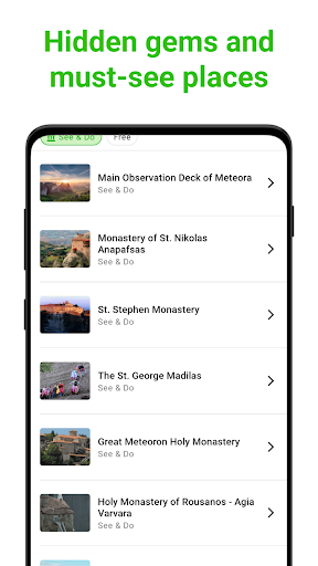 Meteora Tour Guide:SmartGuide ekran görüntüsü