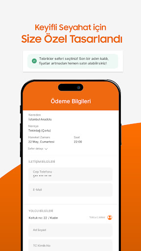 İstanbul Seyahat Otobüs Bileti ekran görüntüsü
