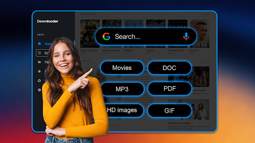 Downloader ekran görüntüsü