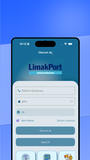 LimakPort Mobile ekran görüntüsü