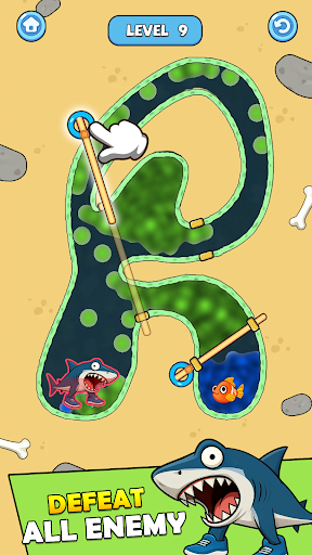 Pull Pin Save-Relaxing Puzzle ekran görüntüsü