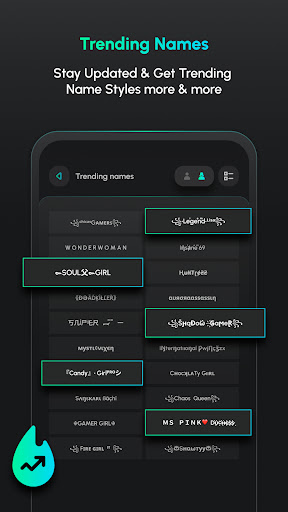 Auto Nickname Name Font Styles ekran görüntüsü