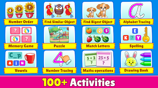 Kindergarten Kids Learn & Play ekran görüntüsü