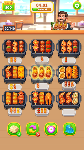 Food Sorting: Kebab Oyunu ekran görüntüsü