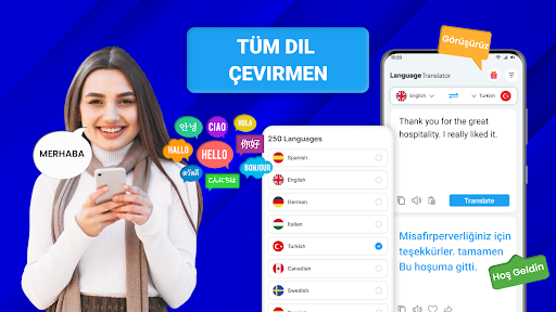 Türkçe çeviri - Dil Çevirmeni ekran görüntüsü