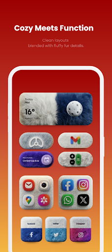Fluffy Widget ekran görüntüsü
