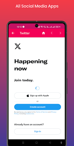 All Social Media Apps ekran görüntüsü