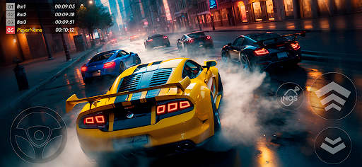 Nitro Rush: Araba Yarışı Oyunu ekran görüntüsü