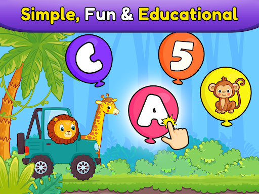 Balloon Pop Kids Learning Game ekran görüntüsü