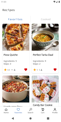 Easy Recipes. Cooking Book ekran görüntüsü