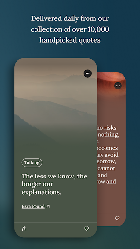 Daily Quotes - Wysr ekran görüntüsü