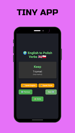 Polish Verbs ekran görüntüsü