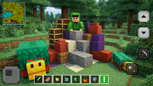 Block Craft and Building 3D ekran görüntüsü