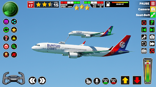 Plane Simulator Flight Game 3D ekran görüntüsü
