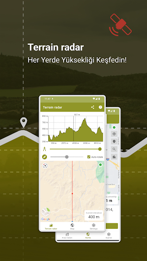 Terrain radar ekran görüntüsü