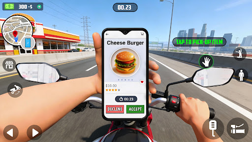 Fast Food Delivery Rider Sim ekran görüntüsü