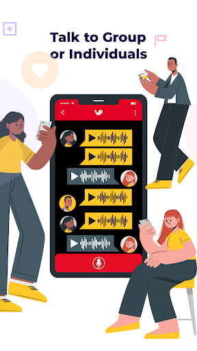 Walkie Talkie App: VoicePing ekran görüntüsü