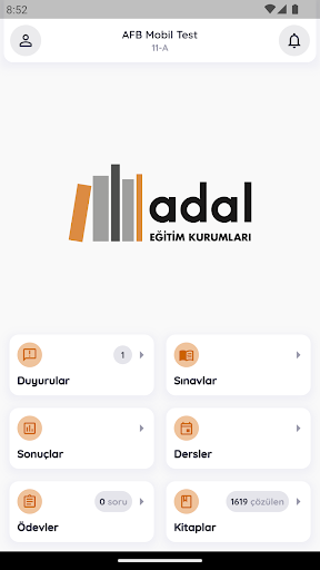 ADAL EĞİTİM ekran görüntüsü