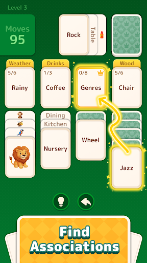 Word Solitaire: Associations ekran görüntüsü
