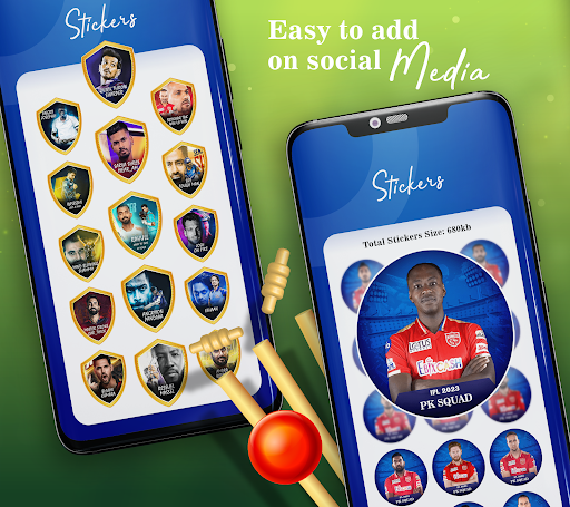 Cricket Stickers for WhtsApp ekran görüntüsü