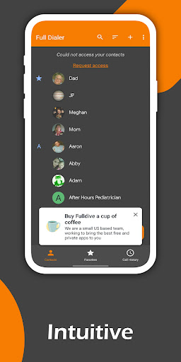 Full Dialer ekran görüntüsü