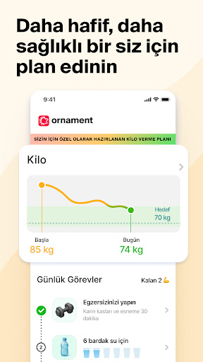 Ornament: Sağlık Koçunuz ekran görüntüsü