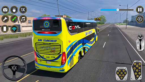 Offroad Bus Game: Bus Sim 3D ekran görüntüsü