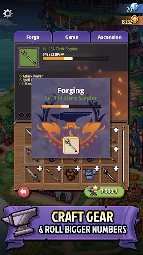Knights of Pen and Paper 3 RPG ekran görüntüsü