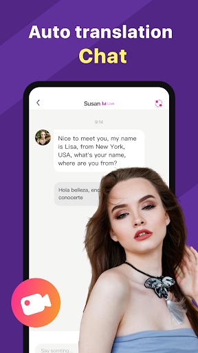 Honeycam Pure-live video chat ekran görüntüsü