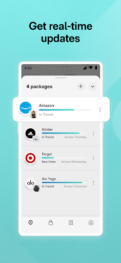 Route: Package Tracker ekran görüntüsü