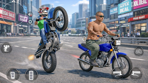 Extreme Bike Wheelie Game ekran görüntüsü