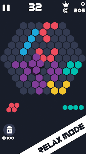 Hexa Brick: Hexagon Block 1010 ekran görüntüsü