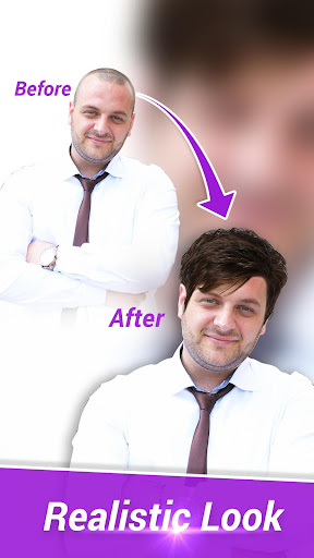 Man Hair Style Photo Editor ekran görüntüsü