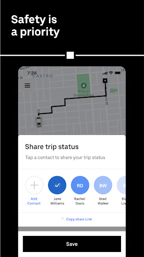 Uber Lite ekran görüntüsü
